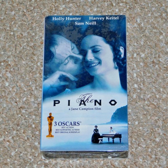 The Piano VHS 1993 Brand New Jane Campion Holly Hunter Canadian CFP Video - Picture 1 of 11